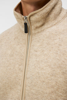 Men | Dustin Wool Fleece Jacket | Oyster Gray