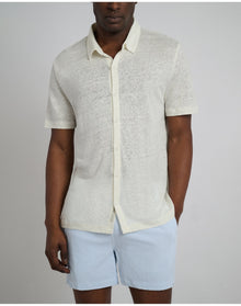 Men | Dylan Linen Shirt | White