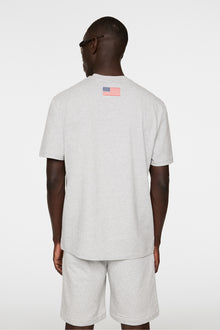 Men | Elie Unisex T-Shirt | Light Grey Melange