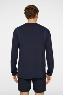 Men | Elion Long Sleeve Tee | JL Navy