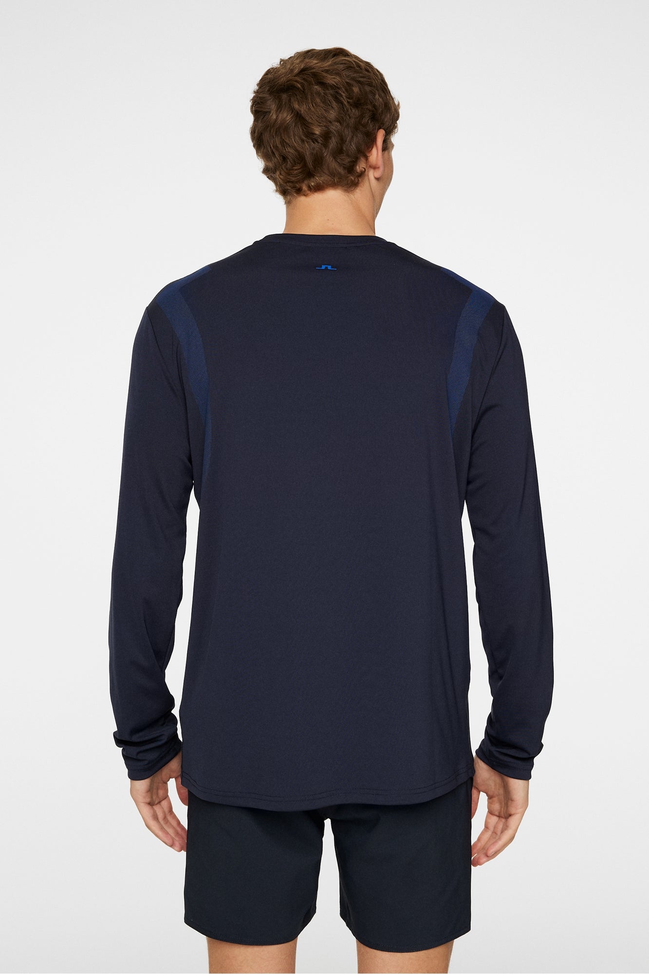 Men | Elion Long Sleeve Tee | JL Navy
