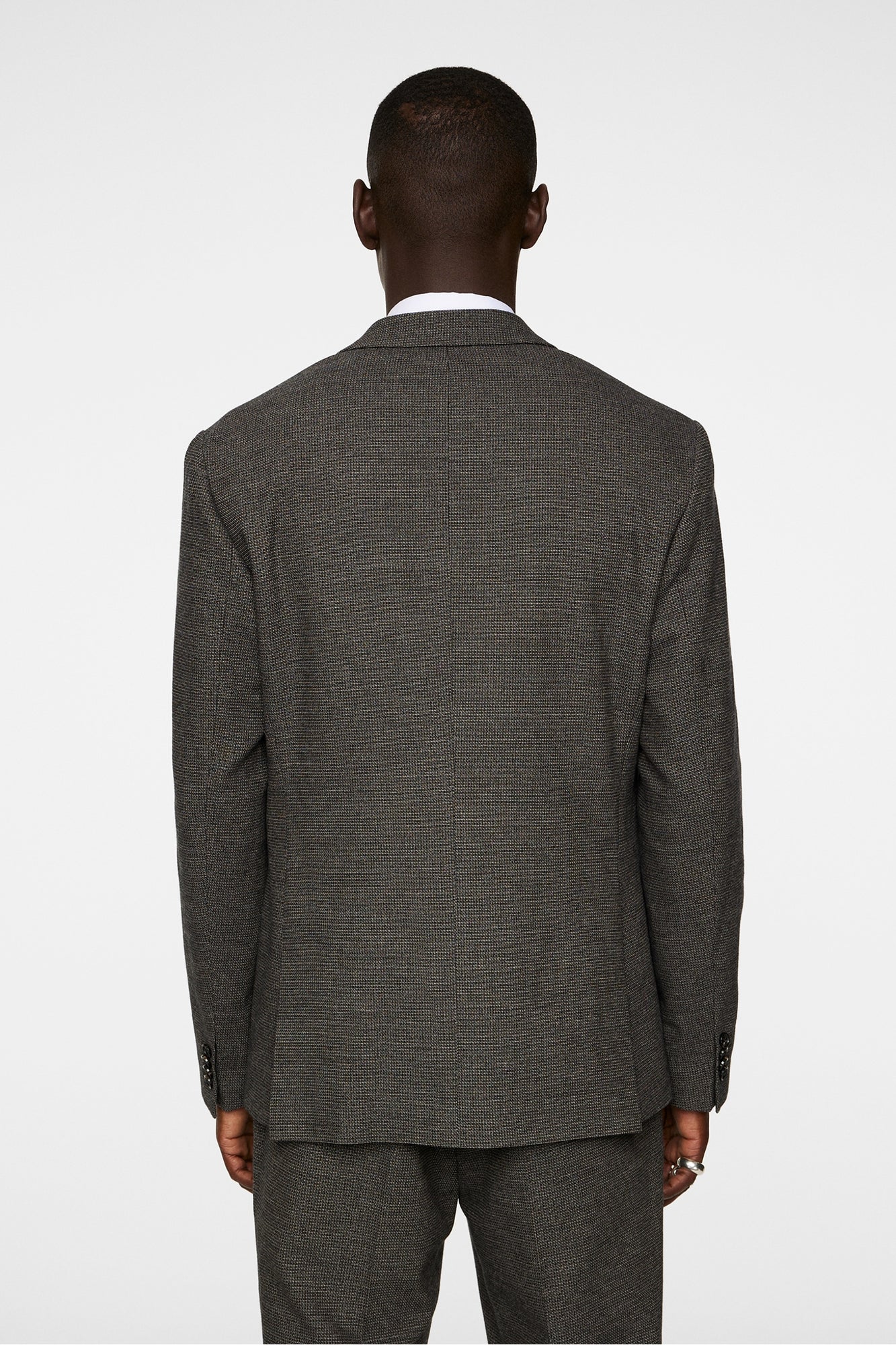 Men | Elton U 2 Tone Blazer | Bitter Chocolate