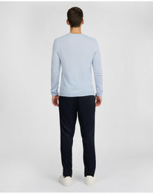 Men | Featherweight Cashmere Sweater | Soft Sky