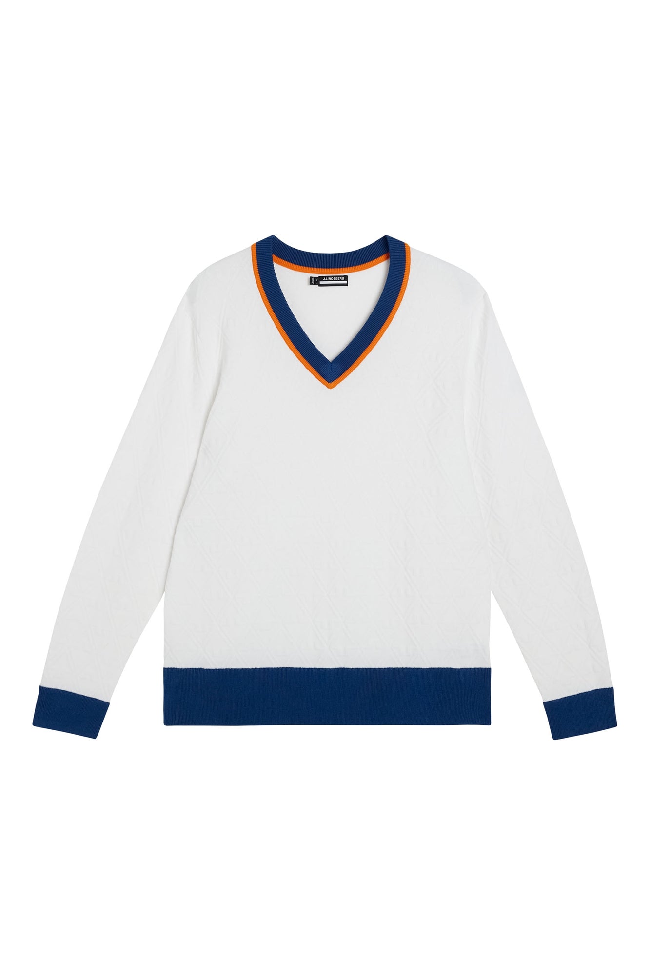 Men | Finely Knitted Sweater | White