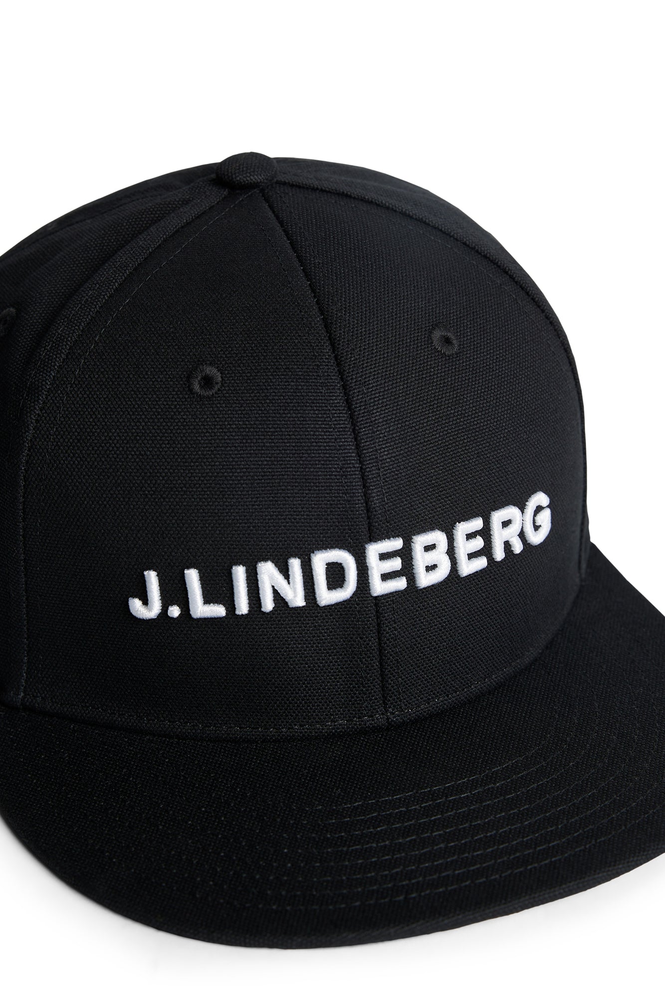 Men | Flat Peak Cap | Black