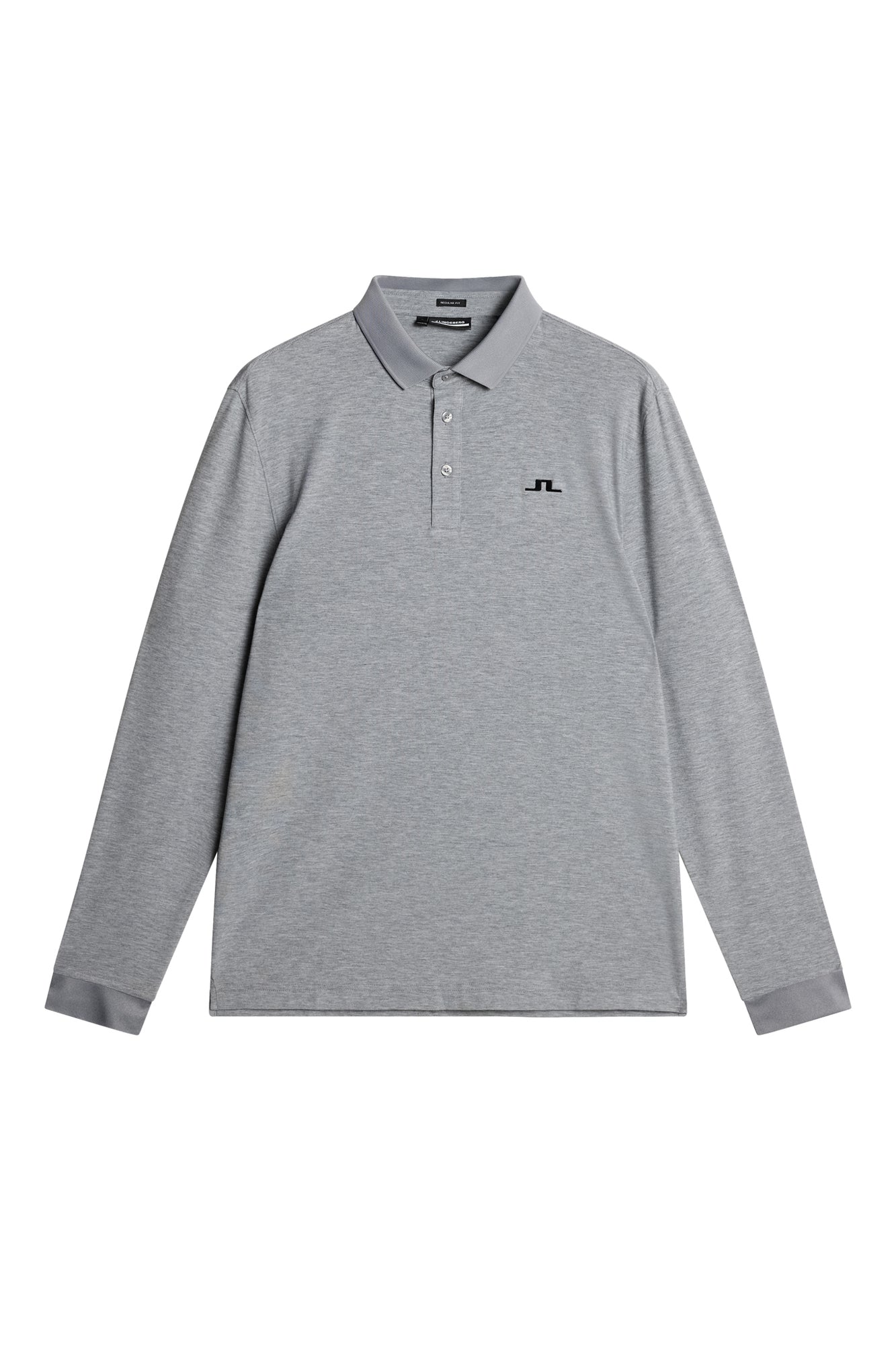 Men | Florian Ls Polo | Mediu | Medium Grey Melange