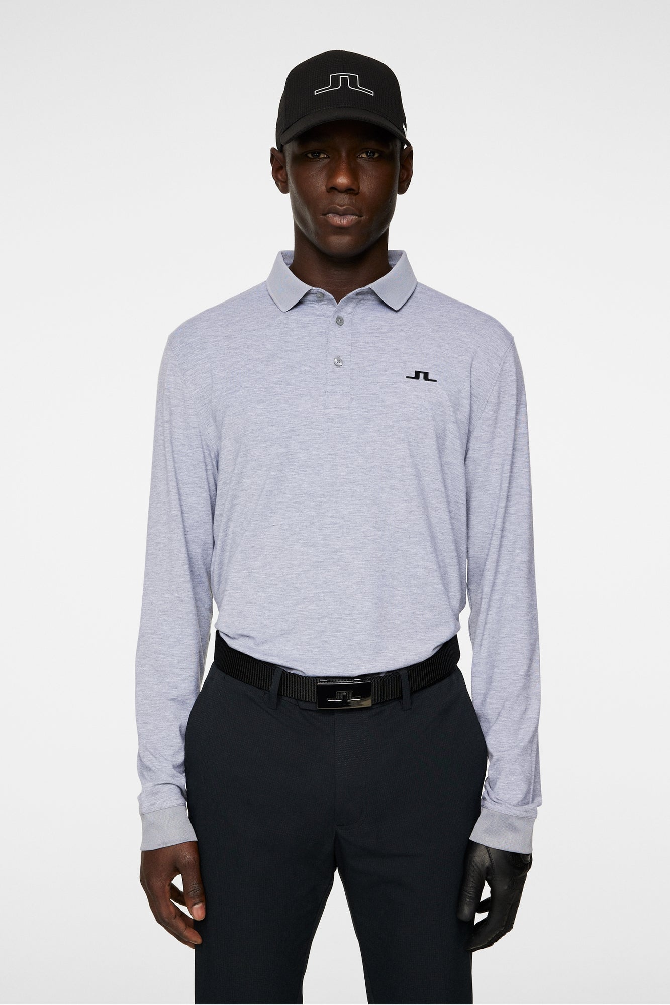 Men | Florian Ls Polo | Mediu | Medium Grey Melange