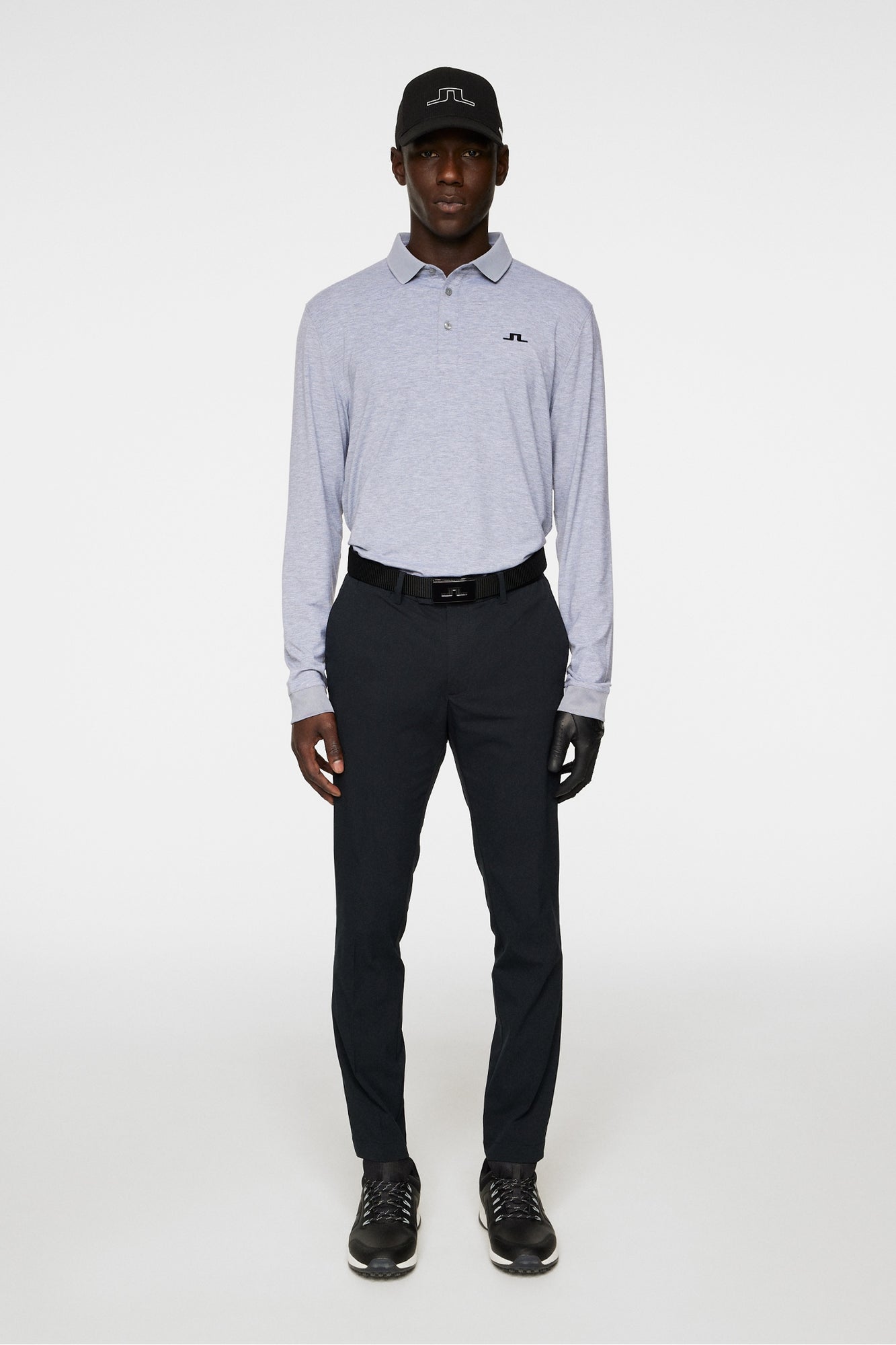 Men | Florian Ls Polo | Mediu | Medium Grey Melange