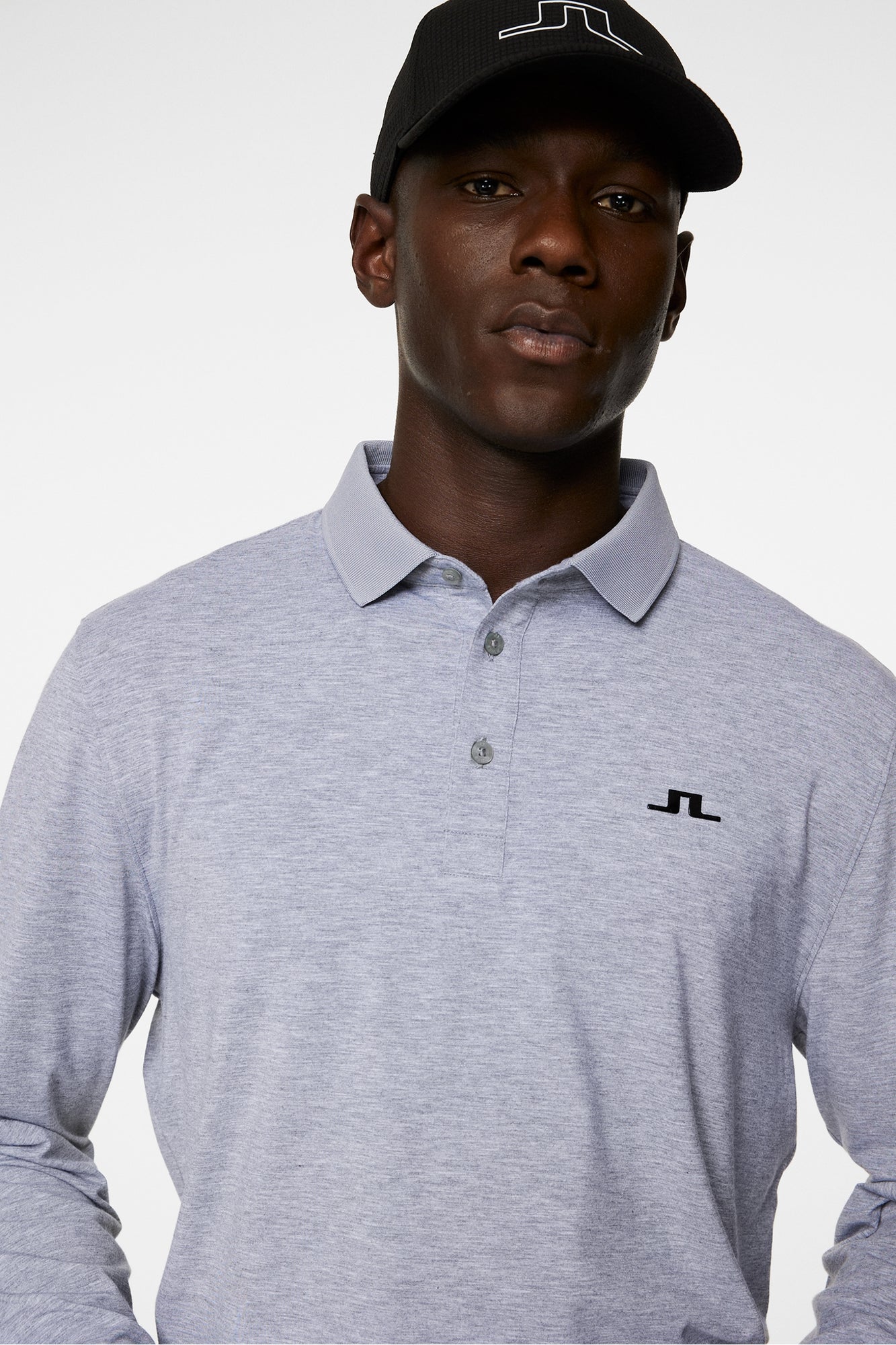 Men | Florian Ls Polo | Mediu | Medium Grey Melange