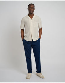 Men | Garment Dye Cotton Drawstring Pant | Deep Navy