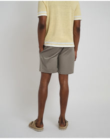 Men | Garment Dye Cotton Drawstring Short | Cinder