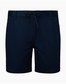 Men | Garment Dye Cotton Drawstring Short | Deep Navy
