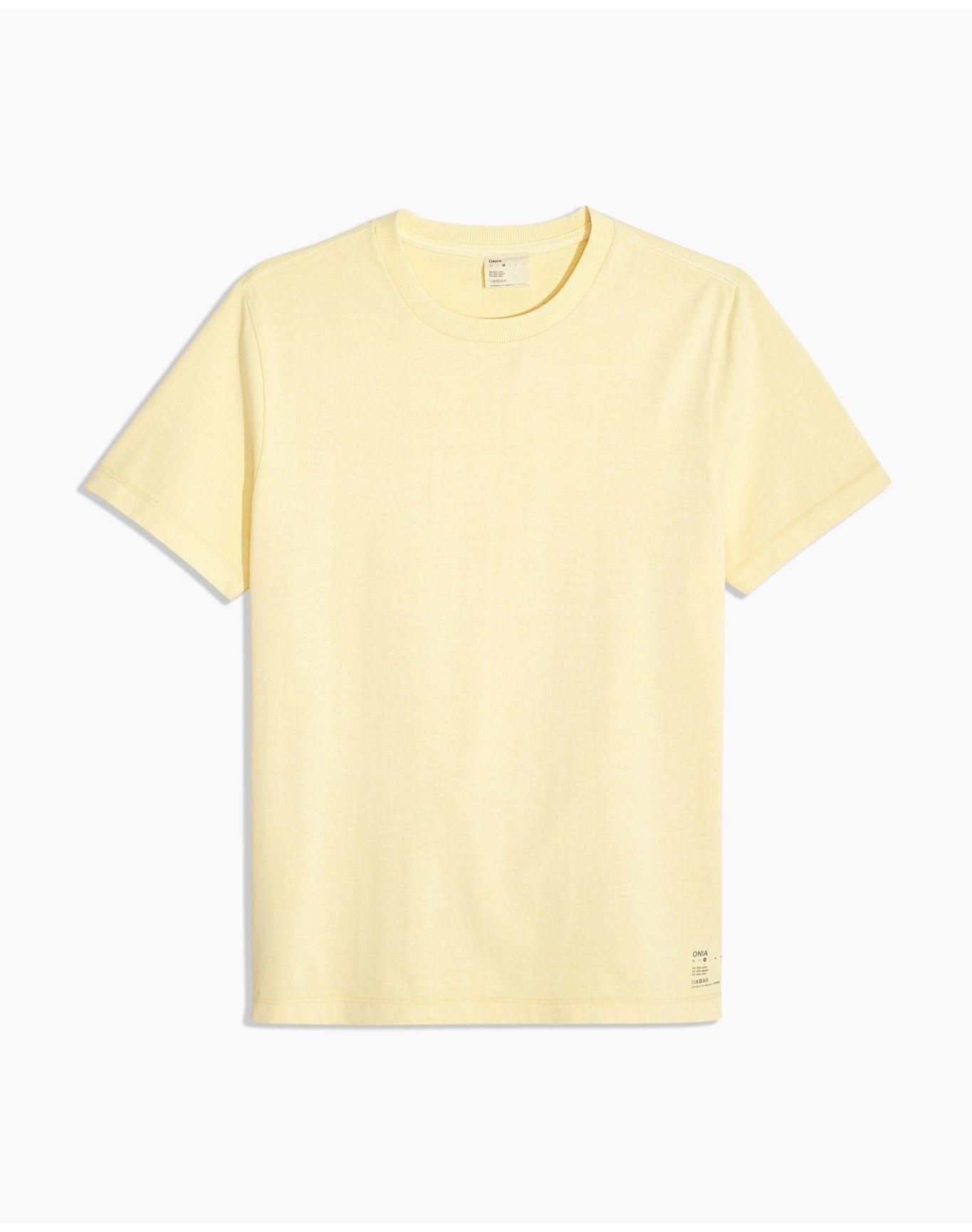 Men | Garment Dye Jersey Crew Neck Tee | Lilac