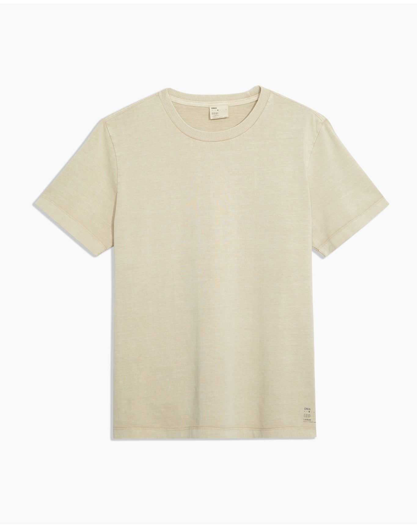 Men | Garment Dye Jersey Crew Neck Tee | Lilac