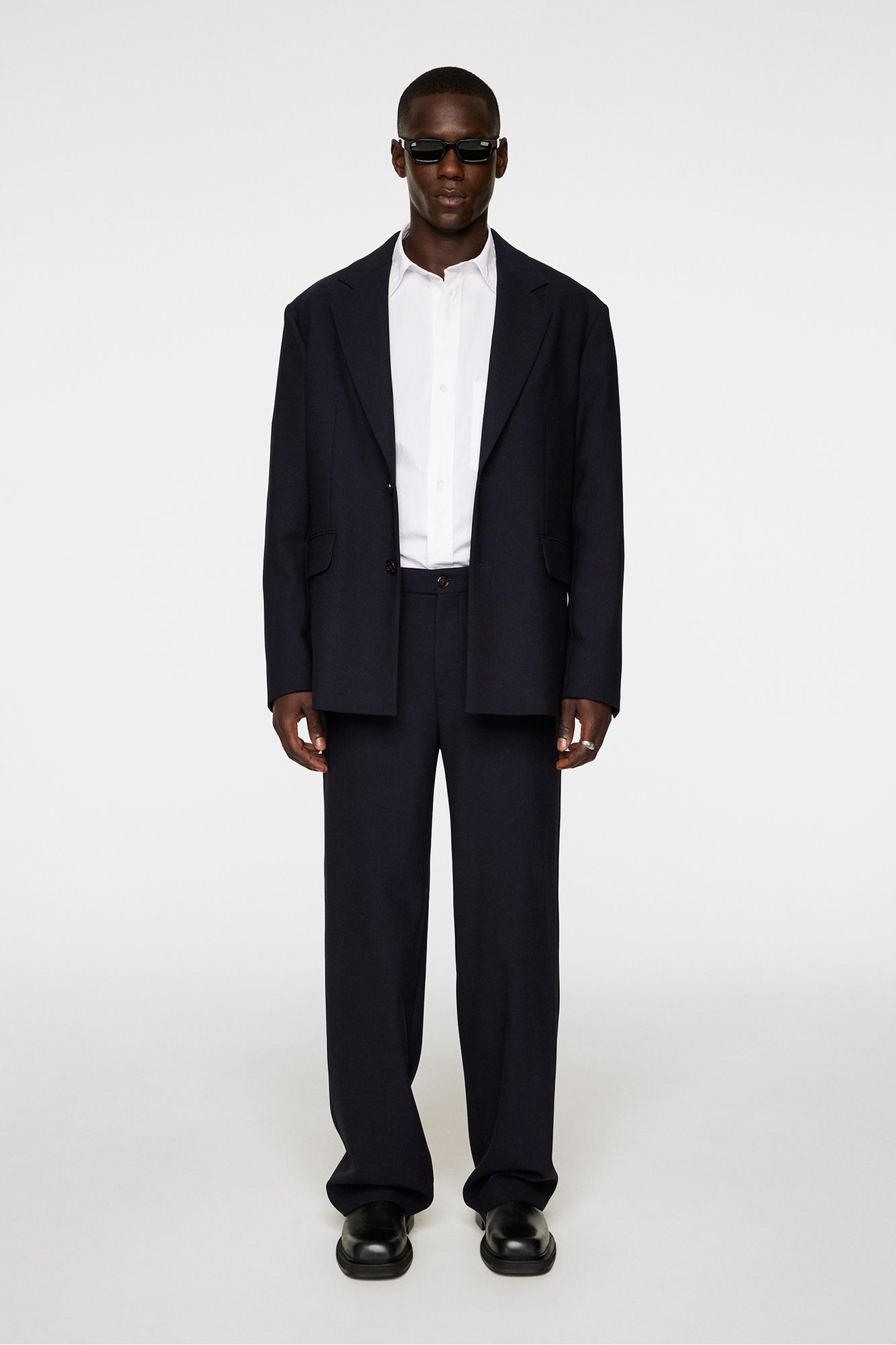 Men | Gaspard Wide Pants | JL Navy