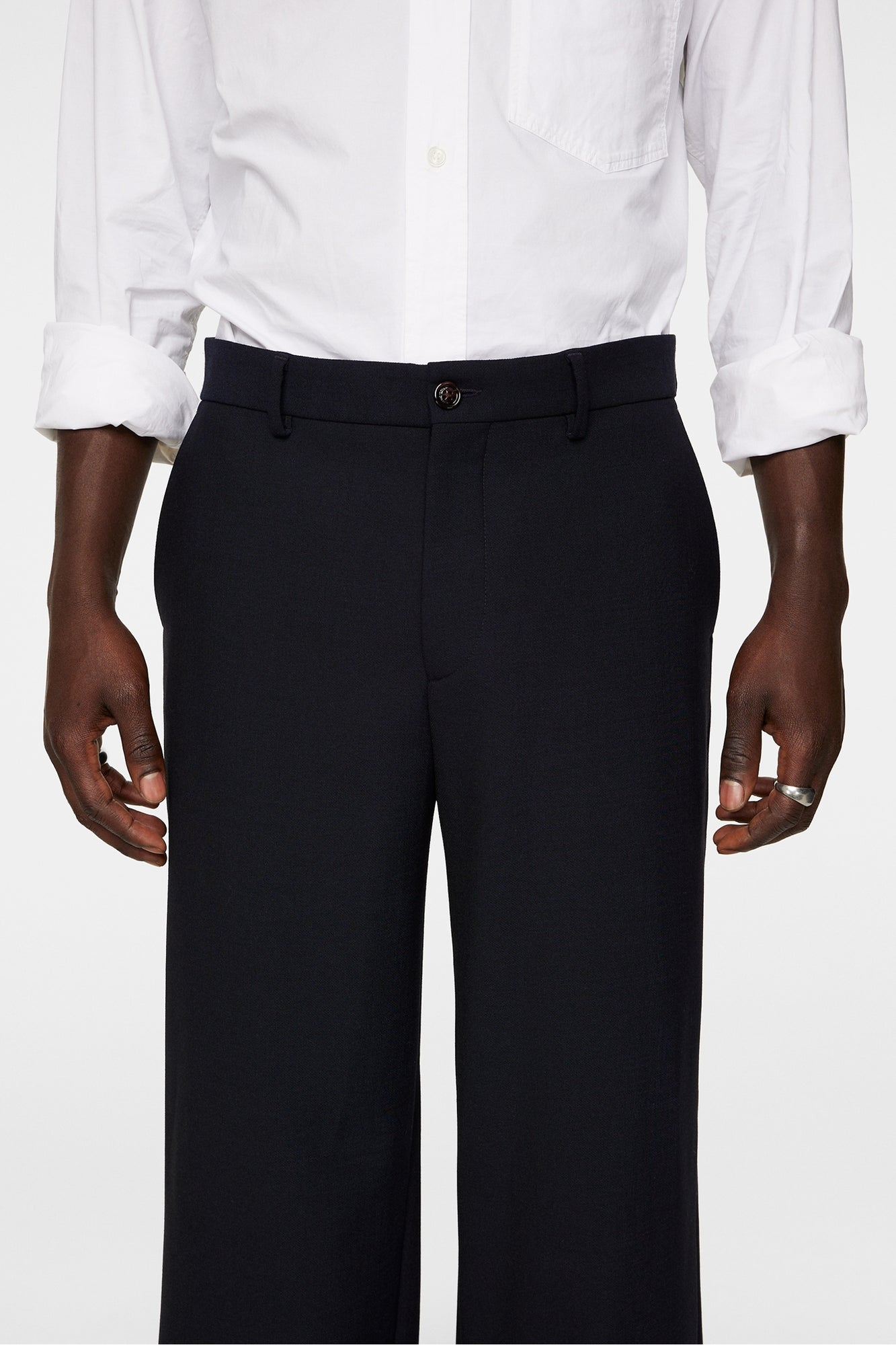 Men | Gaspard Wide Pants | JL Navy