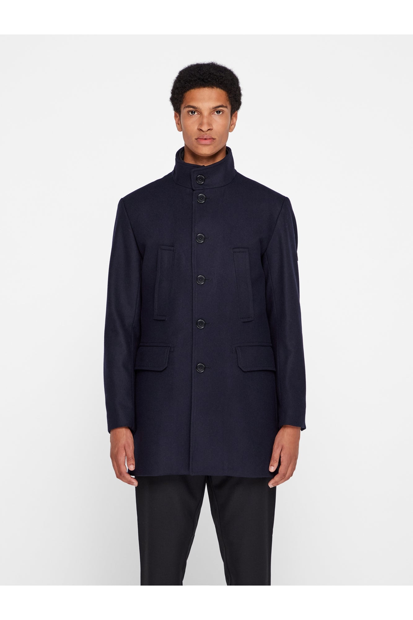 Men | Gavin Compact Melton | JL Navy