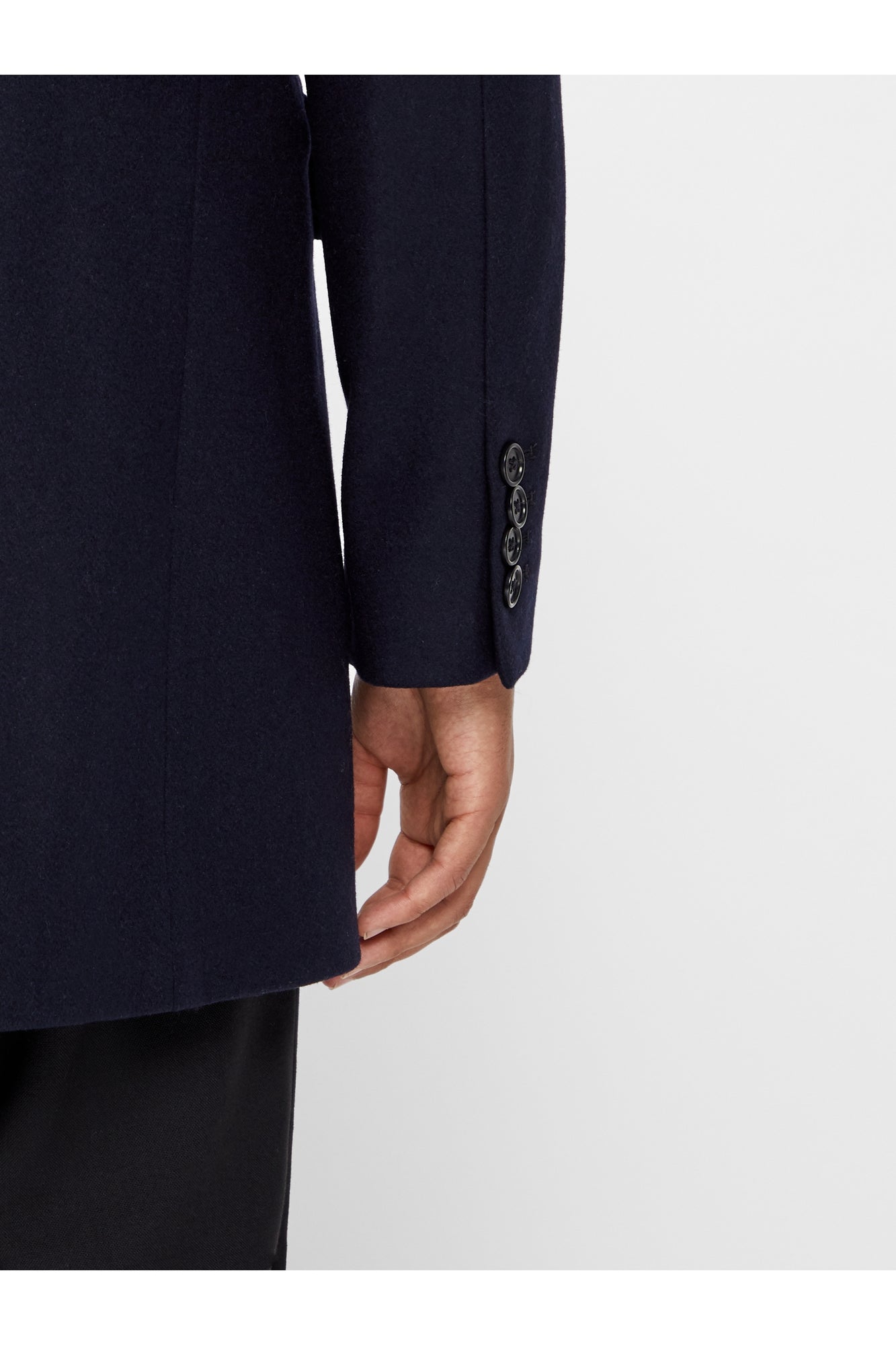 Men | Gavin Compact Melton | JL Navy