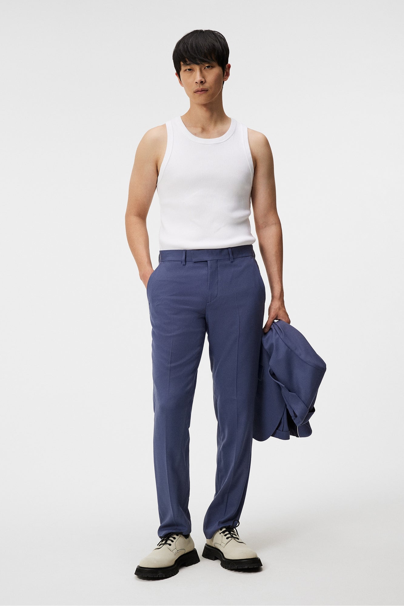 Men | Grant Stretch Twill Pants | Blue Melange
