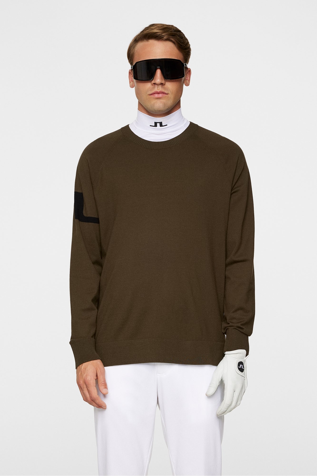 Men | Gusten Knitted Sweater | Forest Green