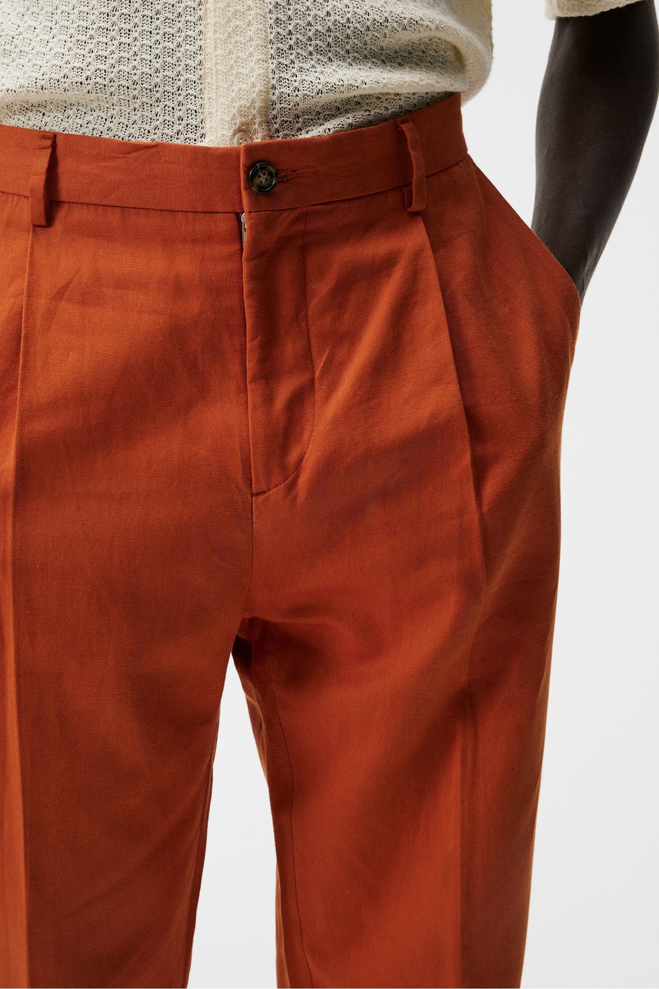 Men | Haij Cotton Linen Pants | Minimal