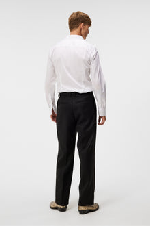 Men | Haij Double Pleat Pants | Black