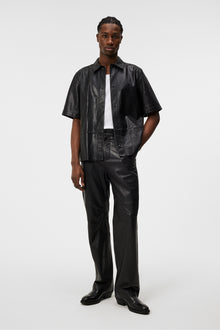 Men | Haij Leather Pants | Black