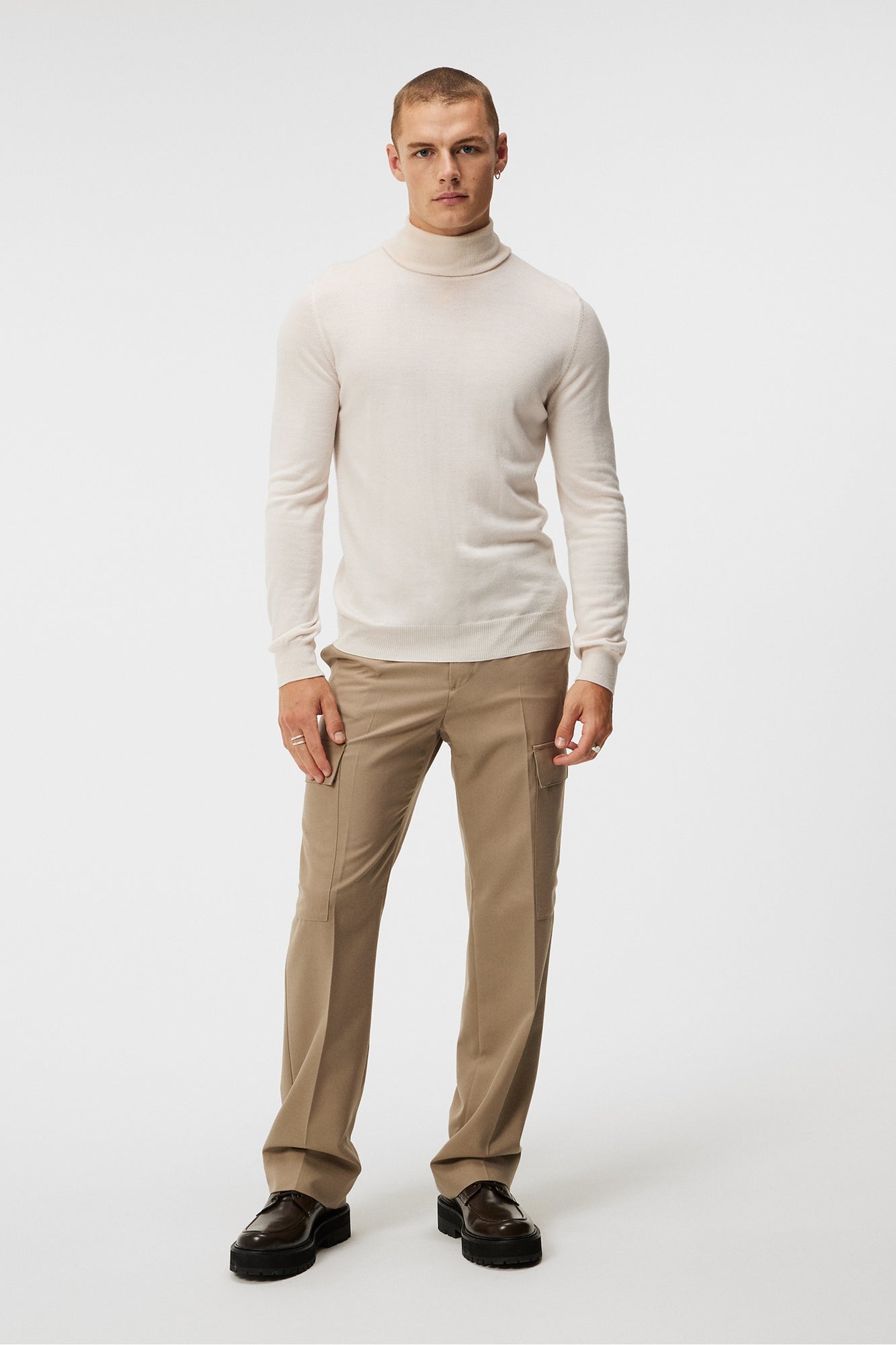 Men | Haij Wool Cargo Pants | Butternut