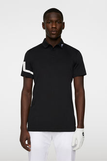 Men | Heath Regular Fit Golf Polo | Black