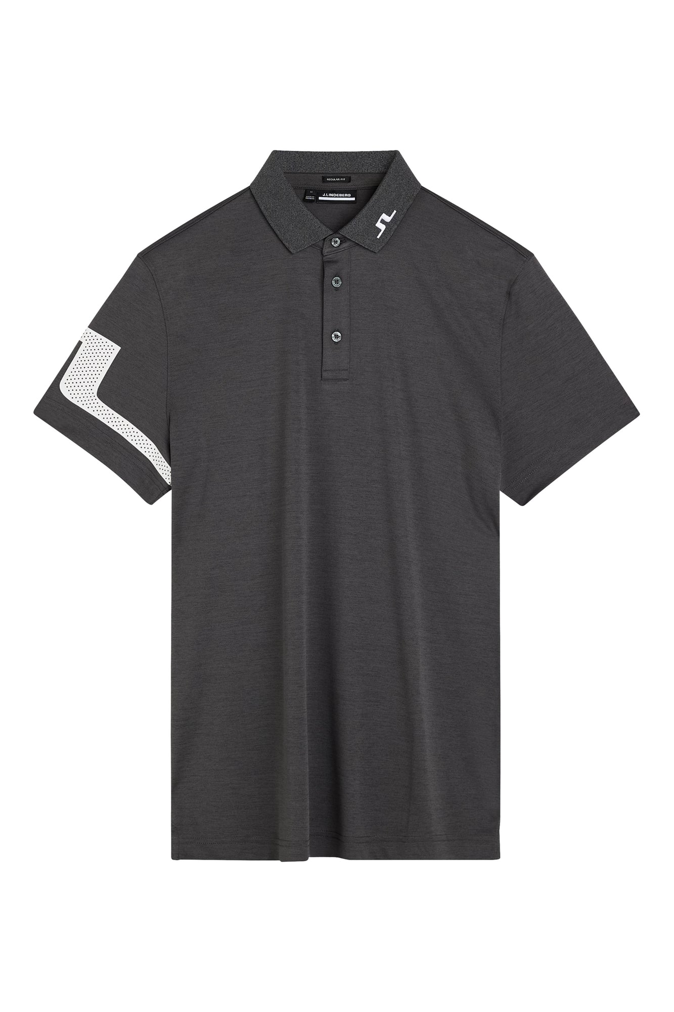 Men | Heath Regular Fit Polo | Volcanic Ash Melange
