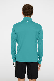 Men | Heath Zip Mid Layer | Teal