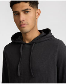 Men | Heavyweight Slub Hoodie | Noir