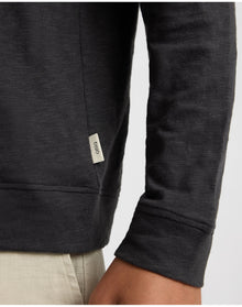 Men | Heavyweight Slub Hoodie | Noir