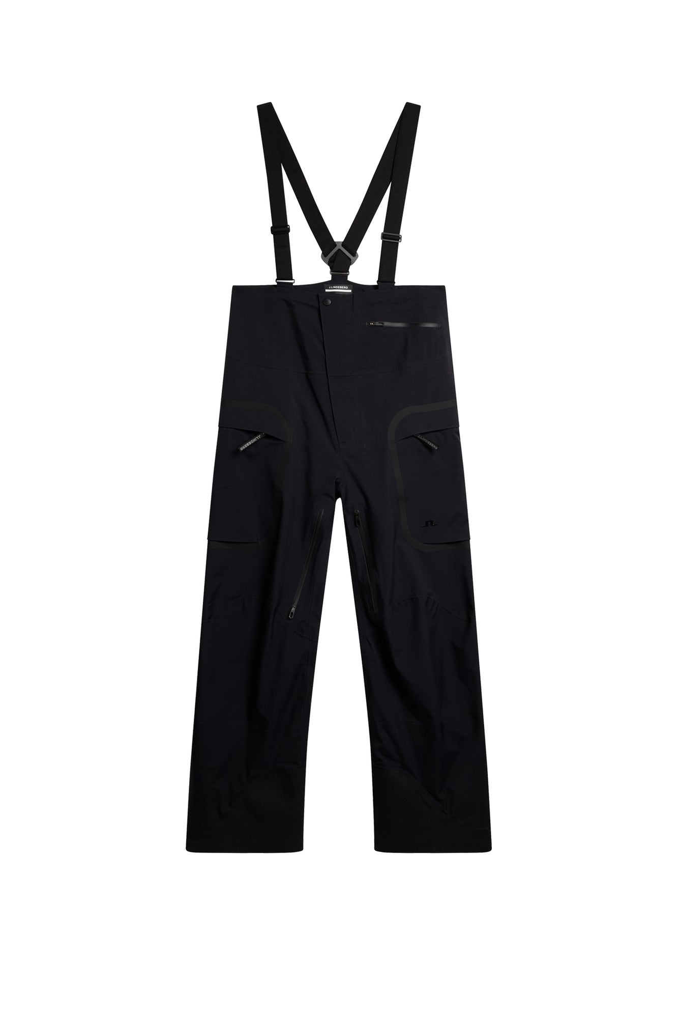 Men | High Grounds Shell Bib Pants | Black