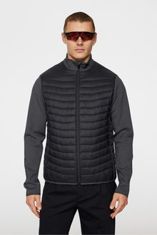 Men | Holden Quilt Hybrid Jacket | Asphalt