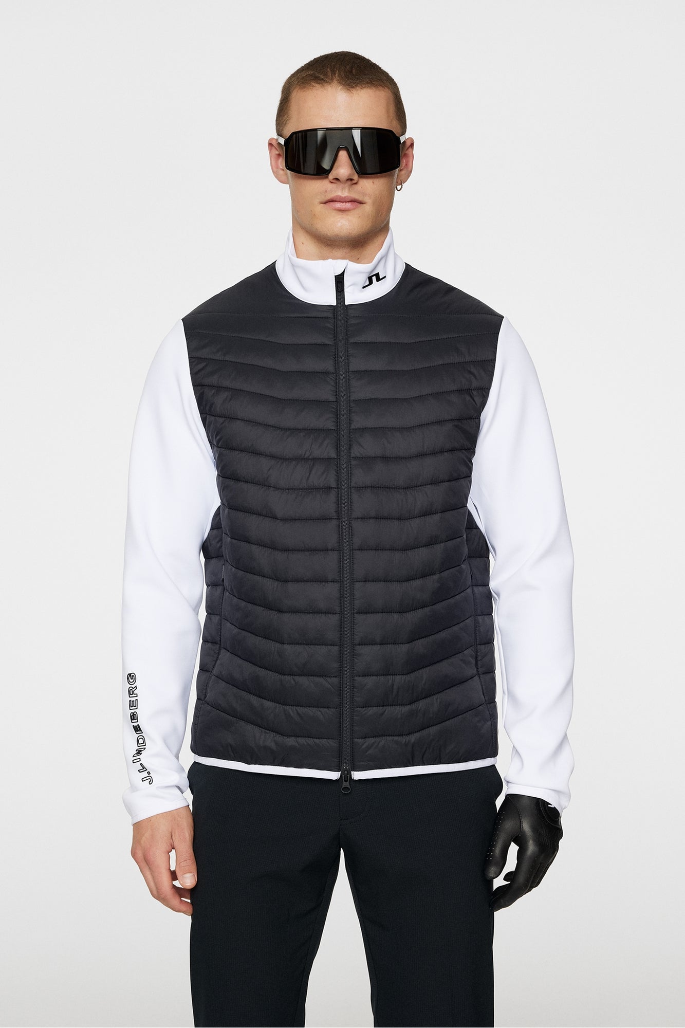 Men | Holden Quilt Hybrid Jacket | White