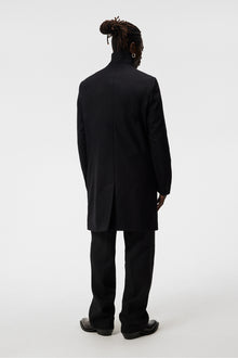 Men | Holger Melton Coat | Black