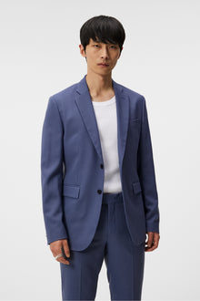 Men | Hopper U Active Hopsack Blazer | Bijou Blue