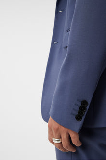 Men | Hopper U Active Hopsack Blazer | Bijou Blue