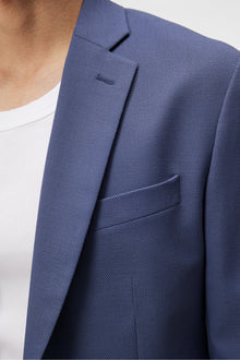 Men | Hopper U Active Hopsack Blazer | Bijou Blue