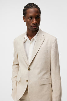 Men | Hopper U Super Linen Blazer | Moonbeam