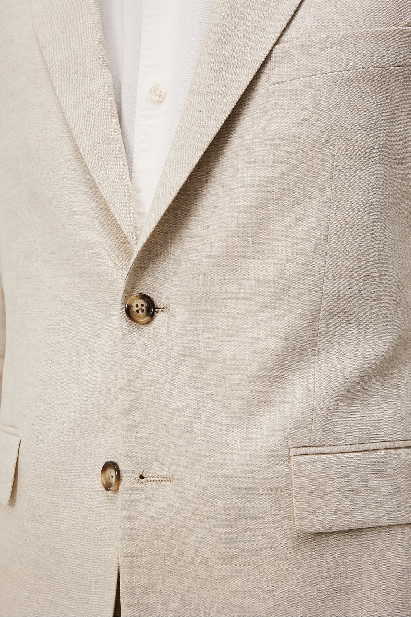 Men | Hopper U Super Linen Blazer | Moonbeam