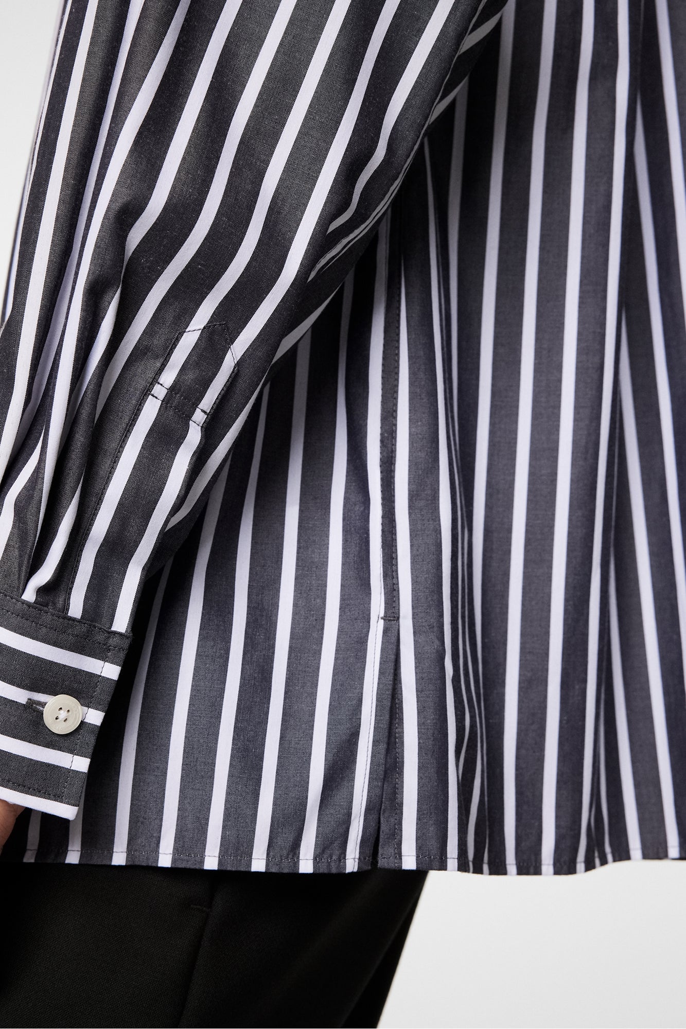 Men | Howard Bold Yd Stripe Shirt | Black