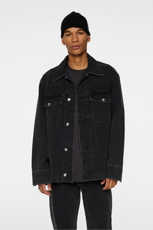Men | Hunt Washed Deniovershirt | Black