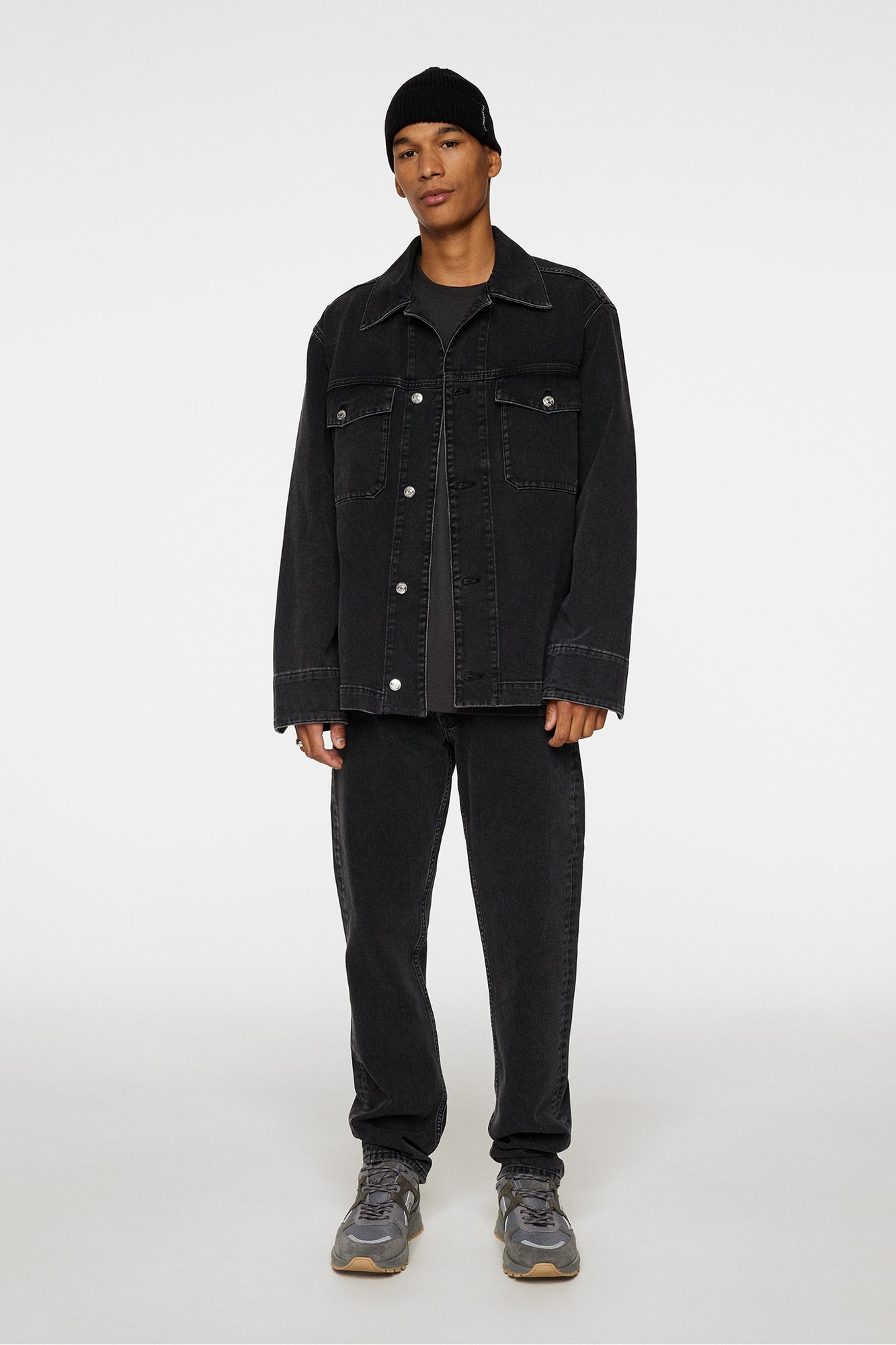 Men | Hunt Washed Deniovershirt | Black