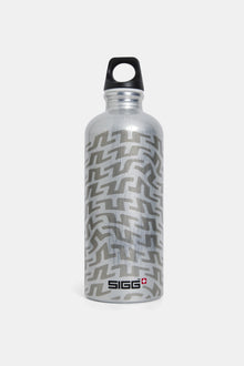 Men | JL Water Bottle Metallic Logo | Grey
