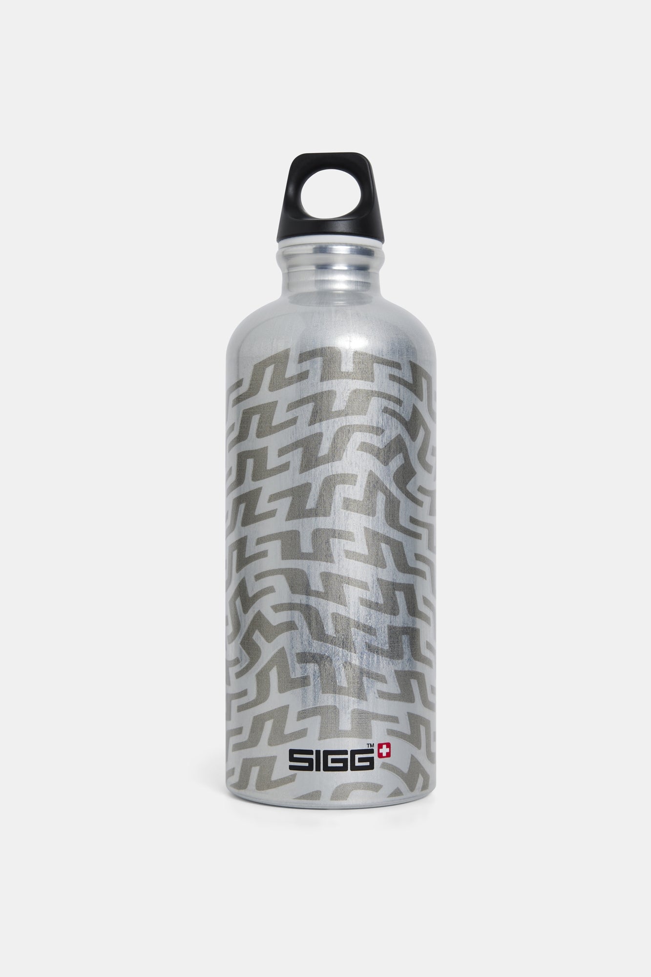 Men | JL Water Bottle Metallic Logo | Grey