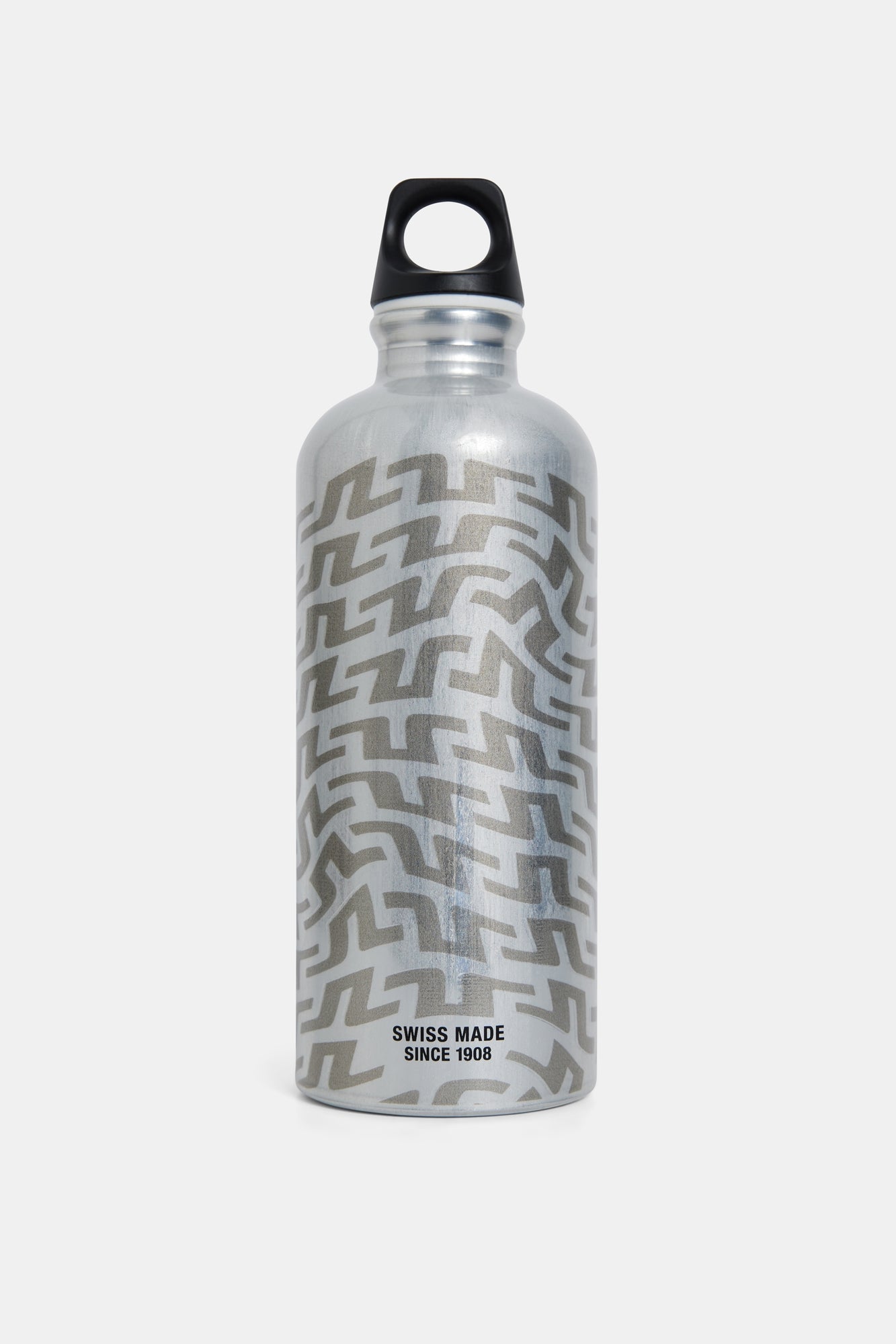 Men | JL Water Bottle Metallic Logo | Grey