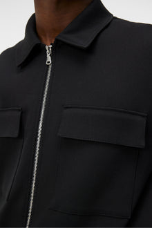 Men | Jarod Cotton Overshirt | Black