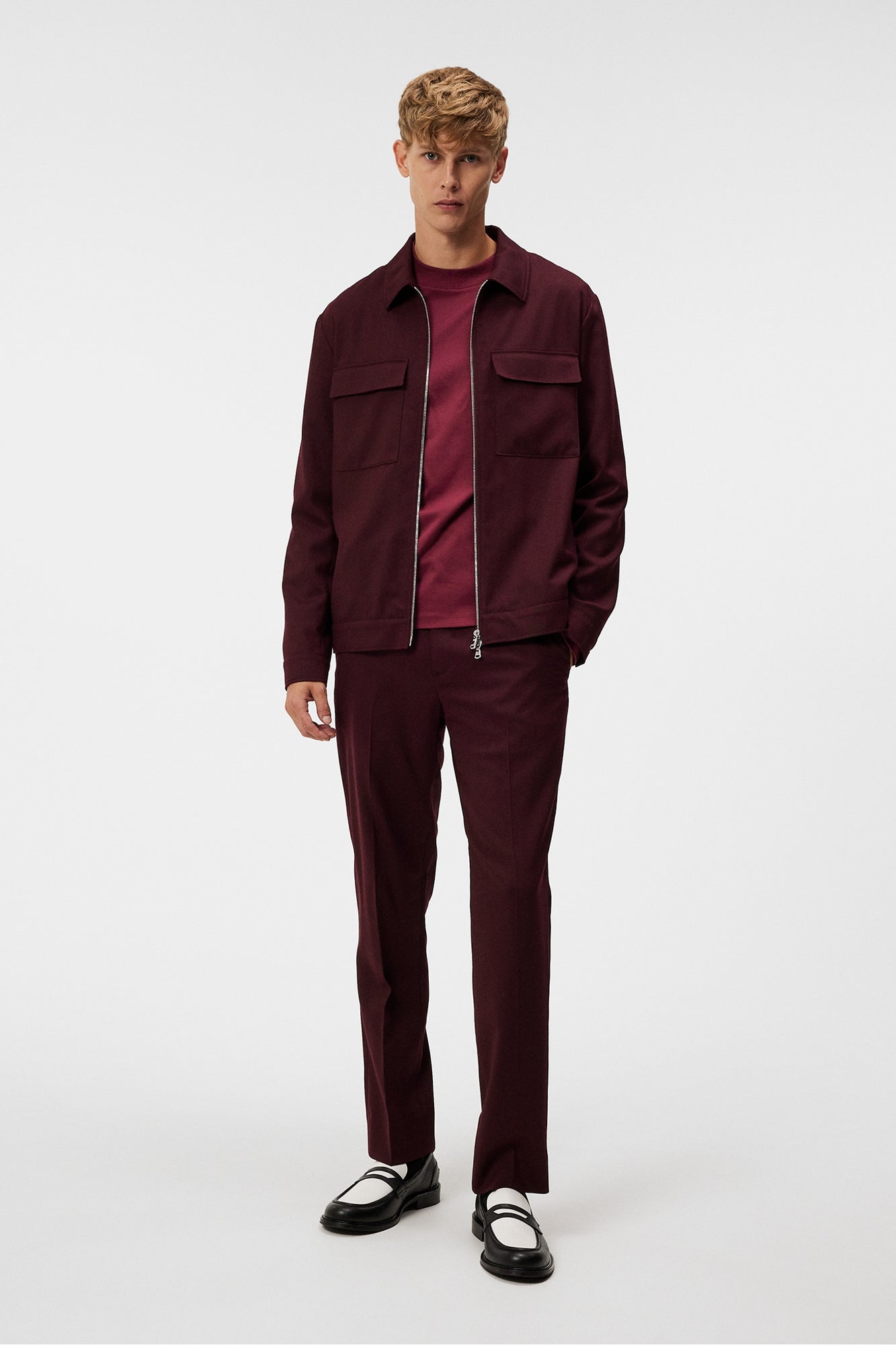 Men | Jarod Wr Flannel Overshirt | Zinfandel